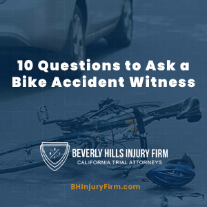 10 Questions to Ask a Bike Accident Witness