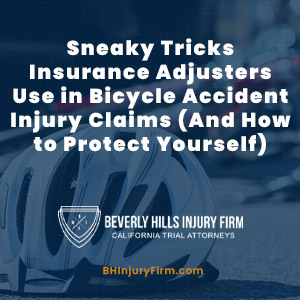 Sneaky Tricks Insurance Adjusters Use in Bicycle Accident