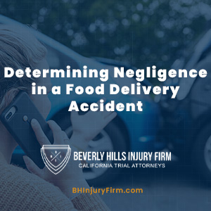 Determining Negligence in a Food Delivery Accident