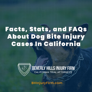Facts, Stats, and FAQs About Dog Bite Injury Cases In California