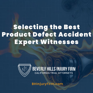 Selecting the Best Product Defect Accident Expert Witnesses