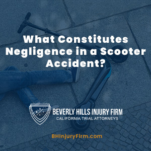 What Constitutes Negligence in a Scooter Accident