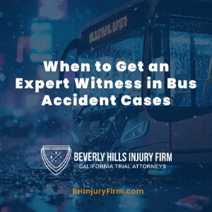 When to Get an Expert Witness in Bus Accident Cases
